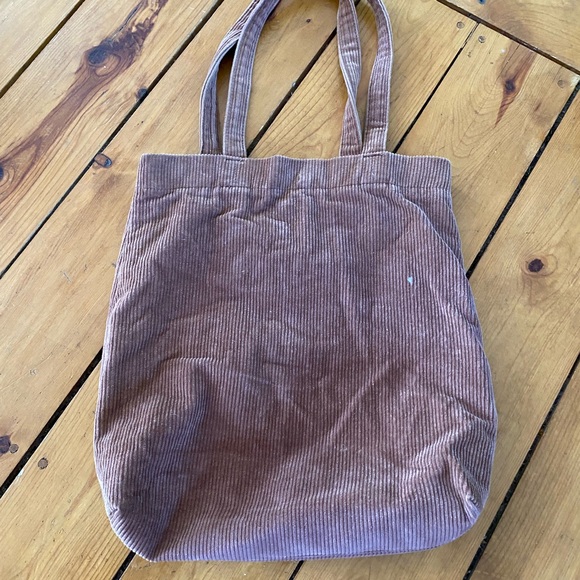 Urban Outfitters courderoy Tote 16x15x4 Corduroy Tote Bag - Picture 3 of 4
